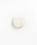 Calo com boto de coco decorativo