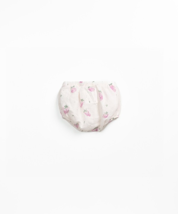 Pantaloncini in tessuto con stampa