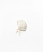 Gorro de malha com estampado