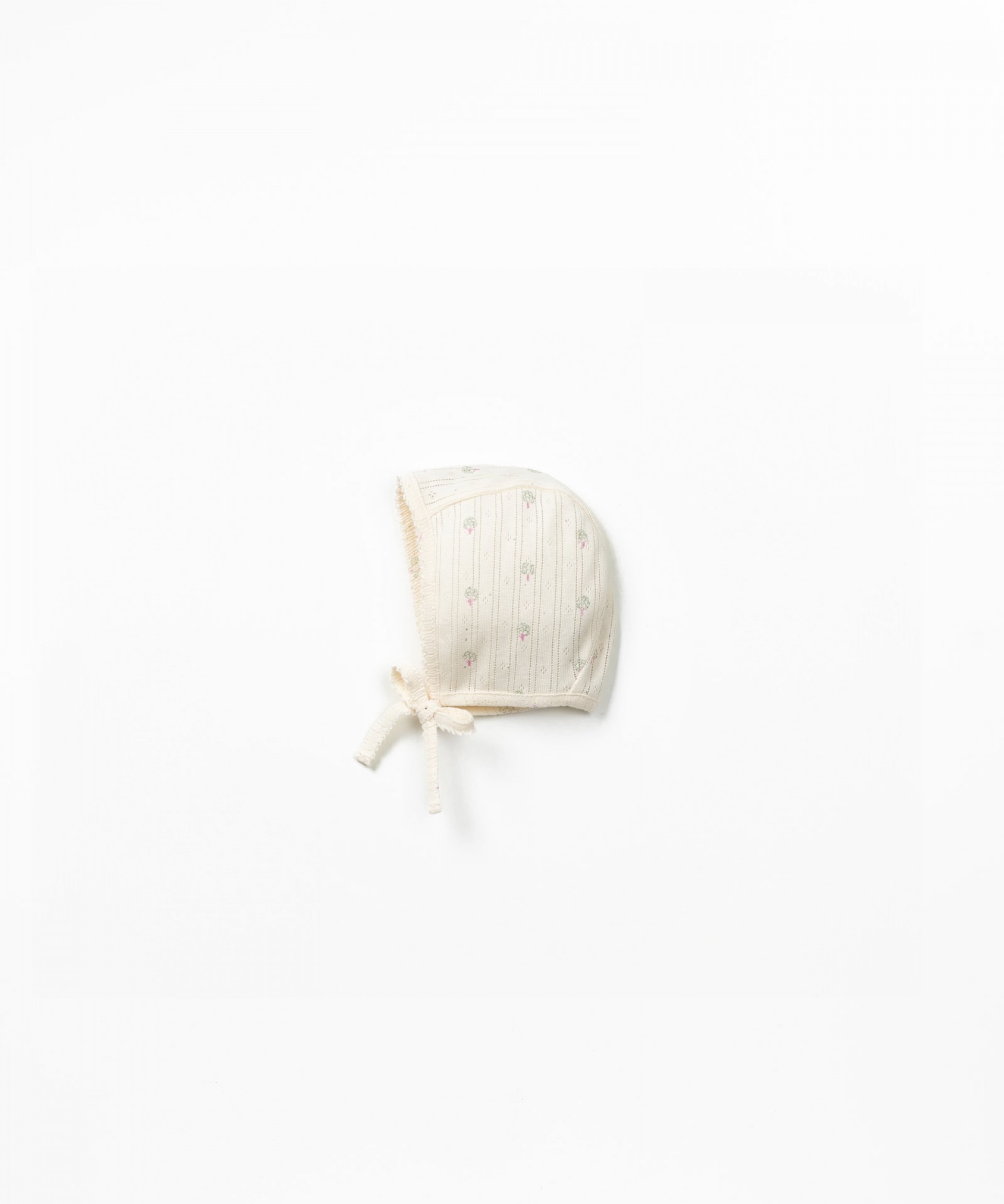 Gorro de malha com estampado