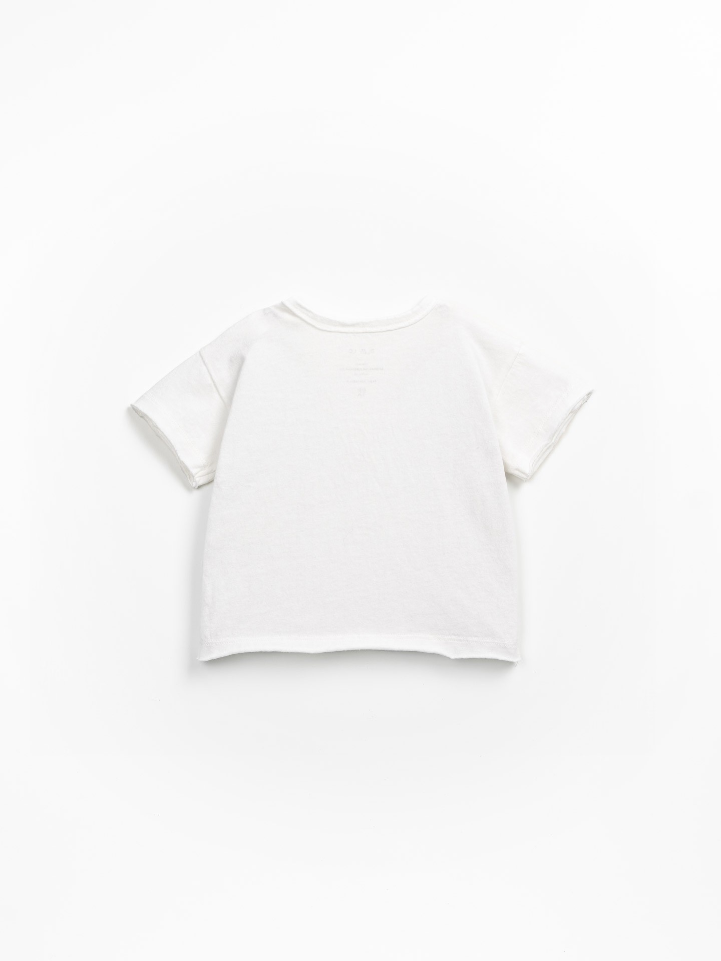 T-shirt in organic cotton and recycled cotton
