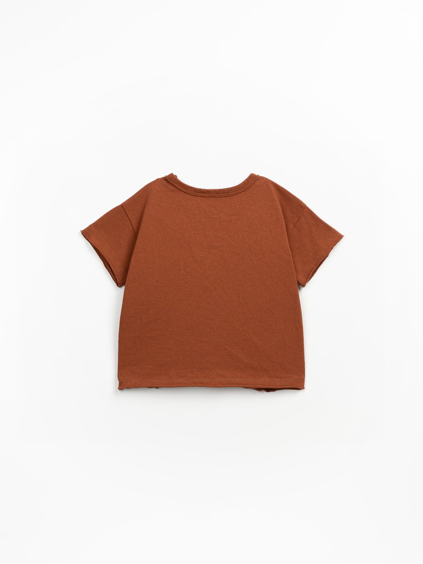 T-shirt in organic cotton and recycled cotton
