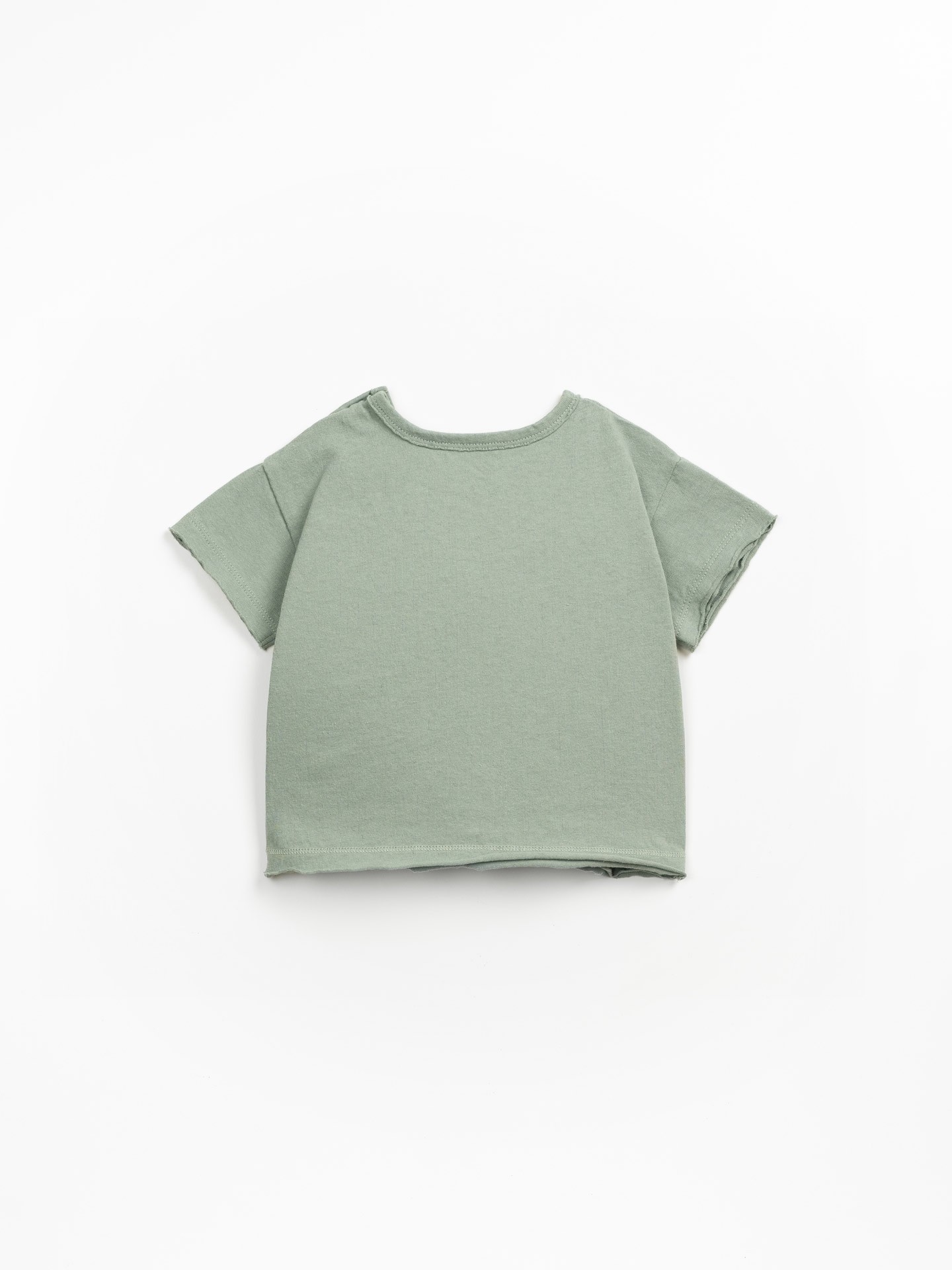T-shirt in organic cotton and recycled cotton