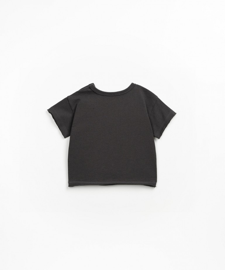 T-shirt in cotone biologico e cotone riciclato