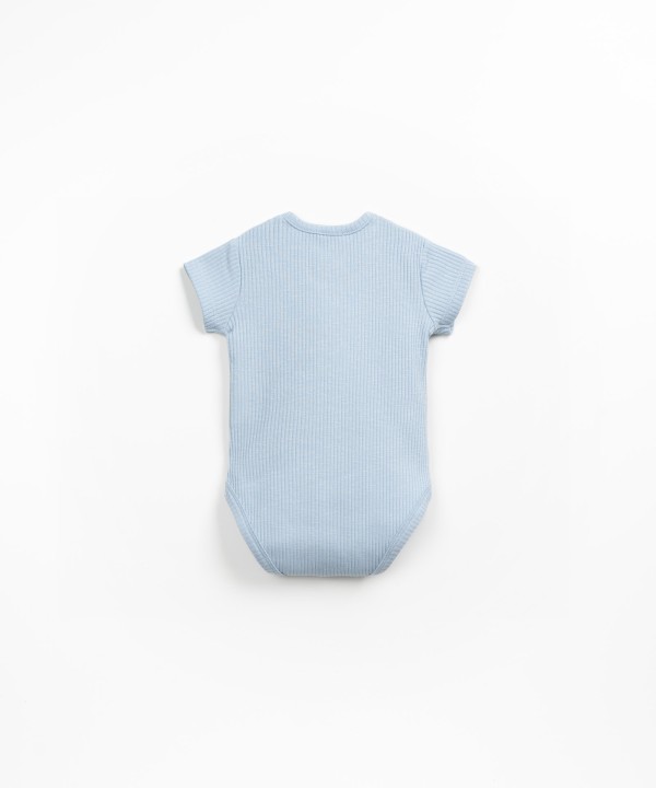 Body de algod�n org�nico acanalado