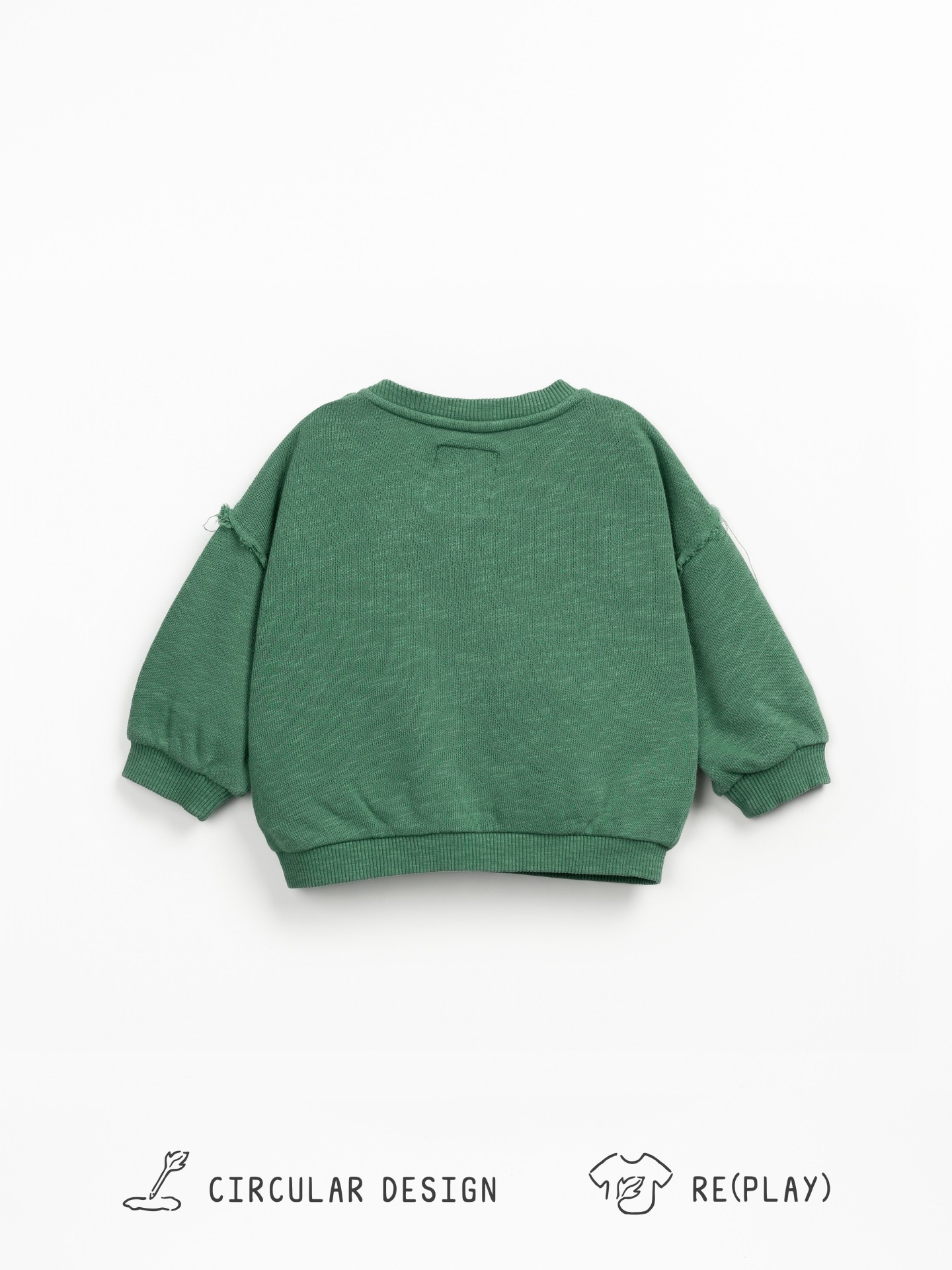 Sweat en maille avec fibres naturelles