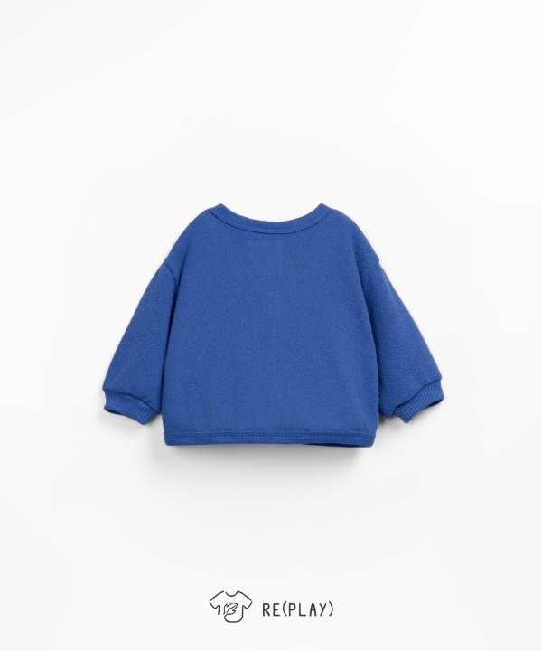 Chaqueta de punto con hilo Re(Play)