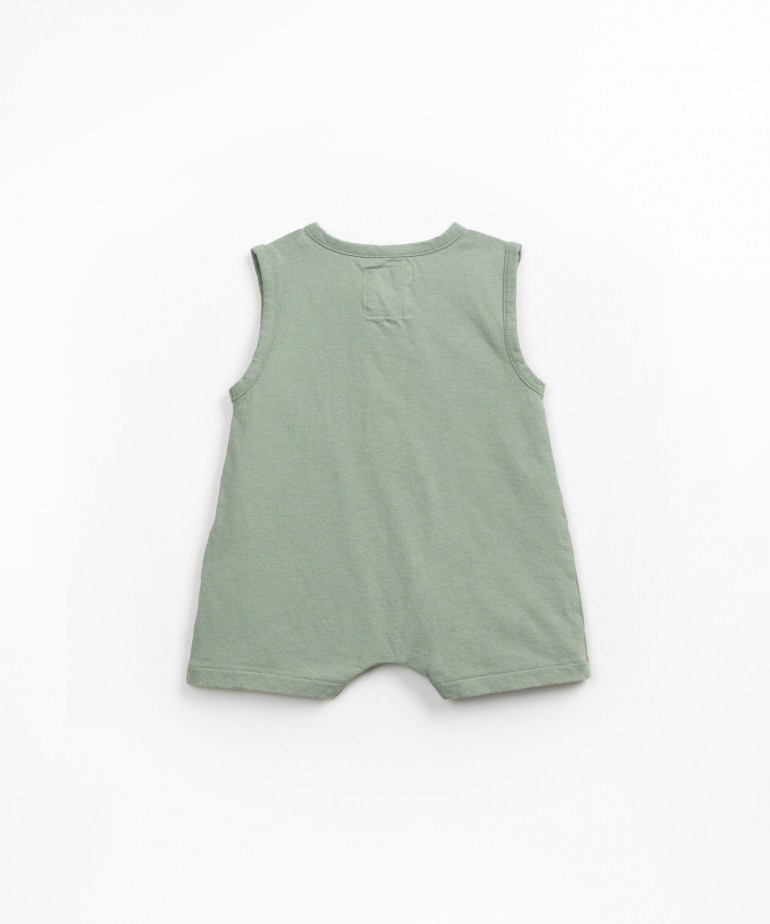 Macaco com mistura de algodo orgnico e algodo reciclado