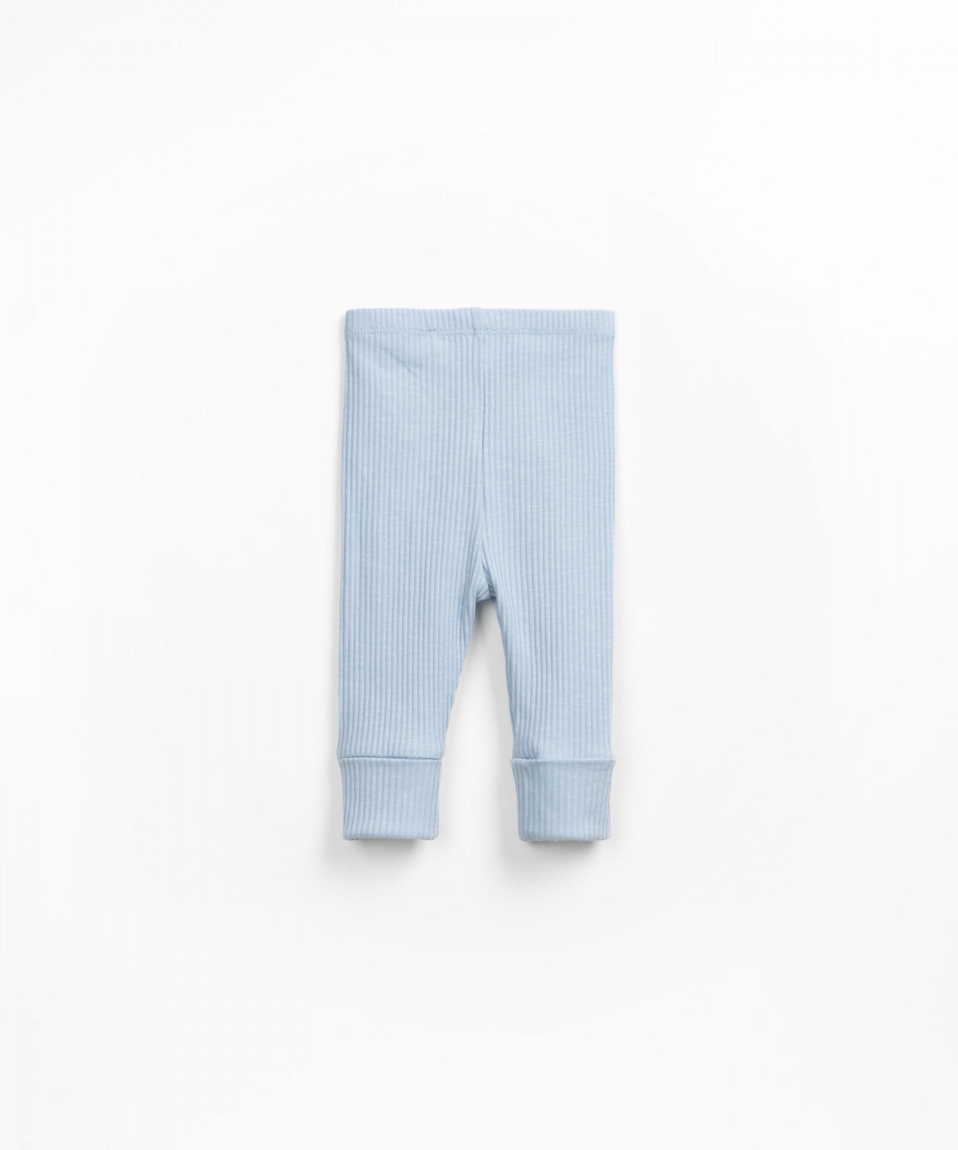 Leggings de malha em algodo orgnico