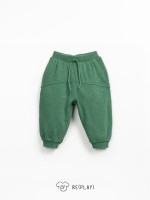 Jersey trousers with decorative drawstring Jersey trousers with decorative drawstring