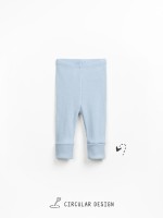 Ribbed knit leggings