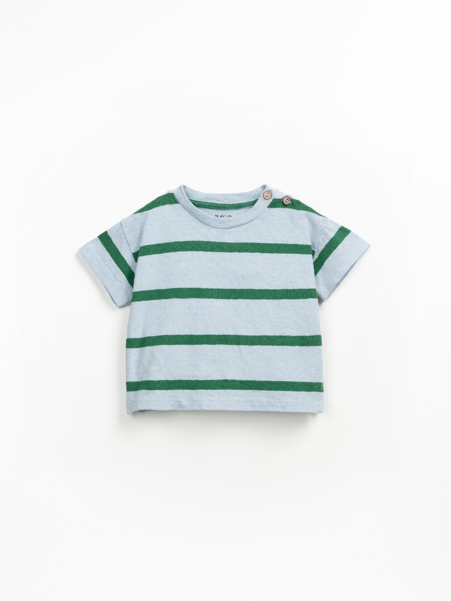 Camiseta con estampado de rayas