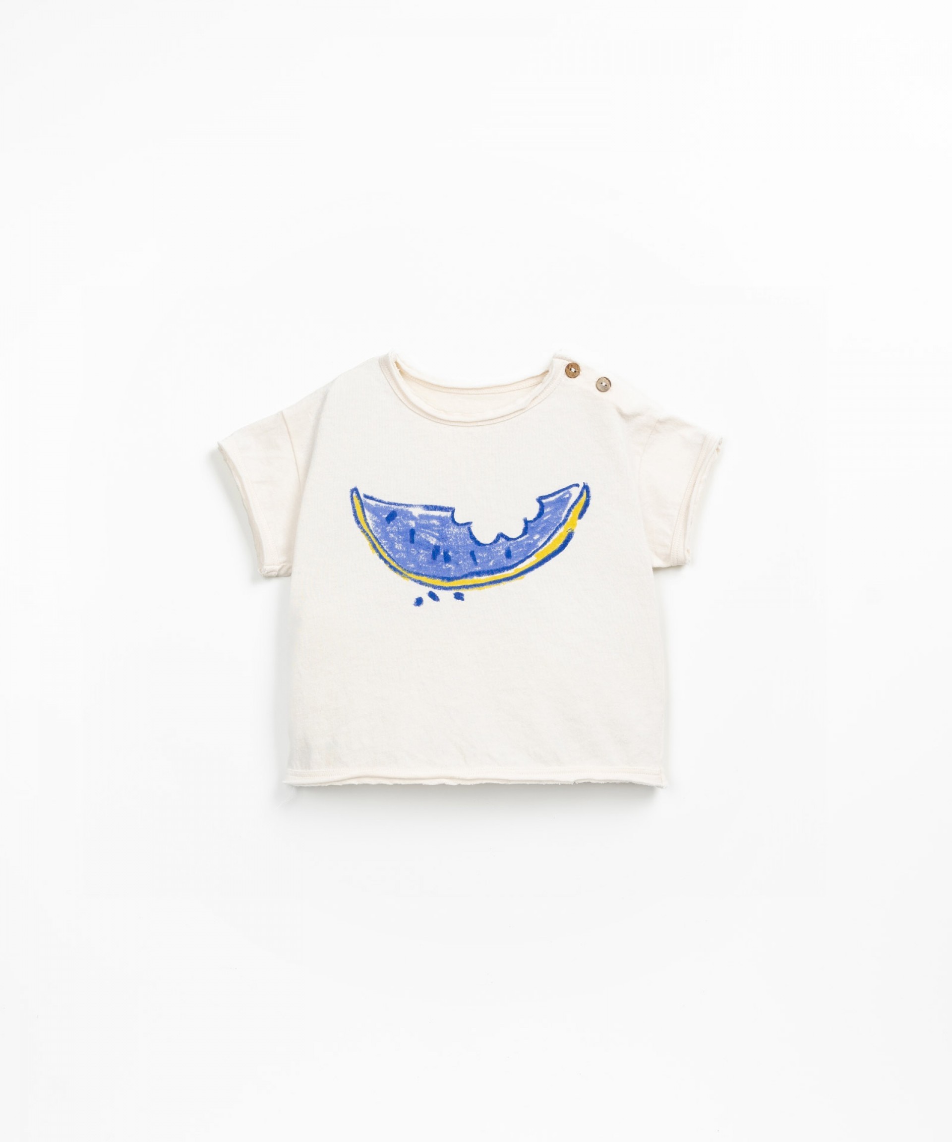 T-shirt em algodo orgnico e agodo reciclado