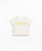 T-shirt em algodo orgnico e agodo reciclado