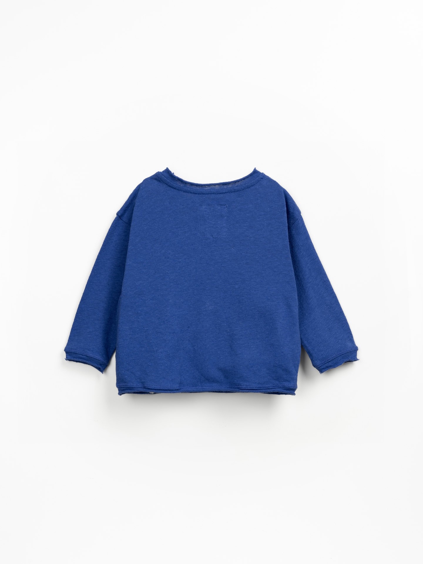 Camiseta en mezcla de algodón orgánico y lino