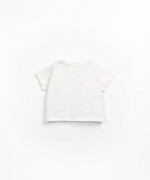 Organic cotton t-shirt with front design