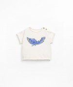 T-shirt em algodo orgnico e agodo reciclado