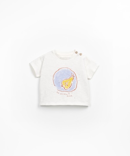 T-shirt avec dessin sur le devant