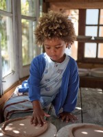 T-shirt mistura de algod�o org�nico e algod�o reciclado