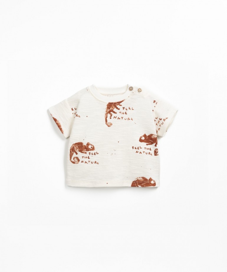 T-shirt avec imprim camlons