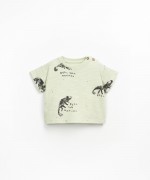 Organic cotton t-shirt with print