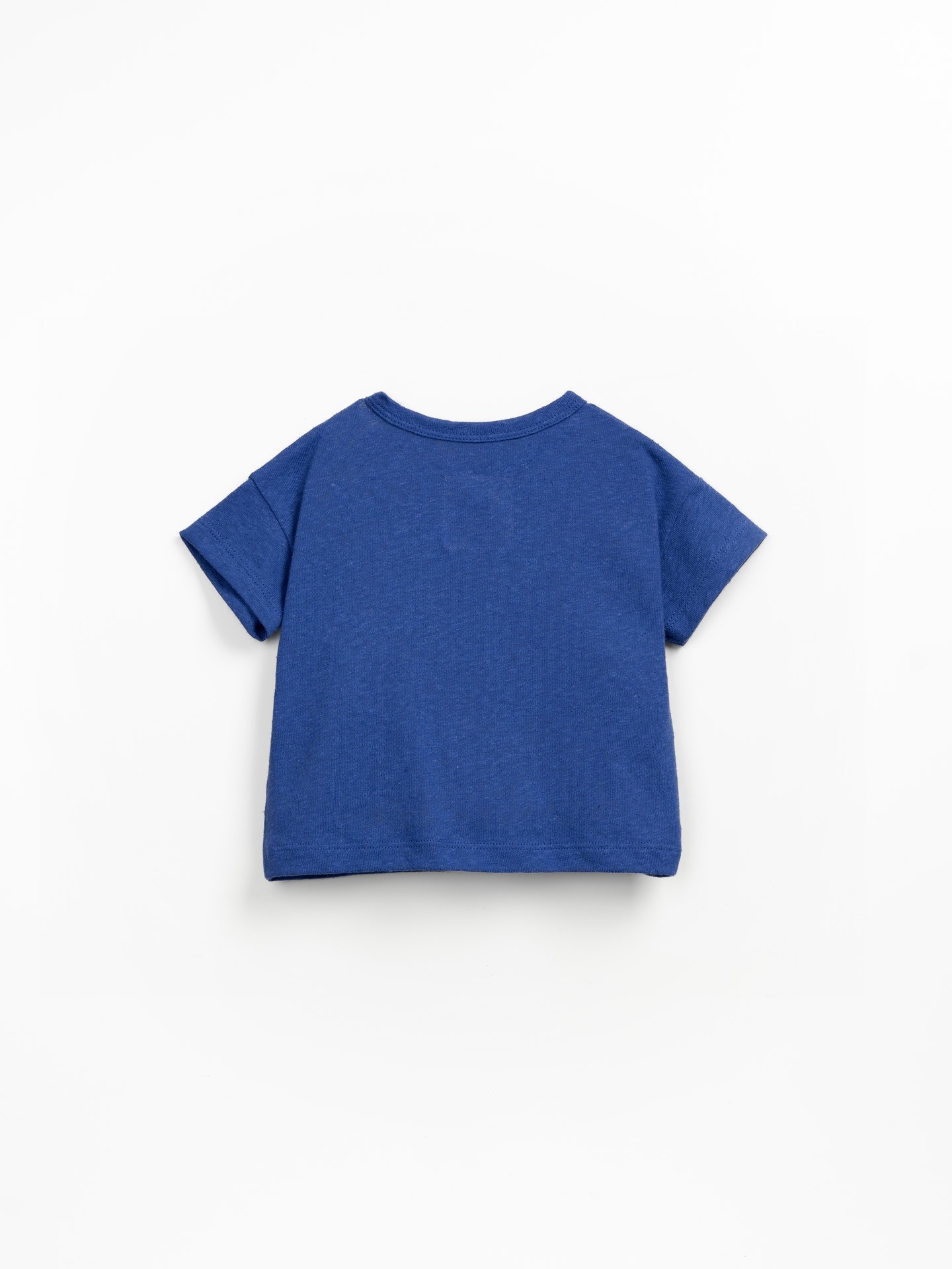 Camiseta en mezcla de lino y algodón orgánico