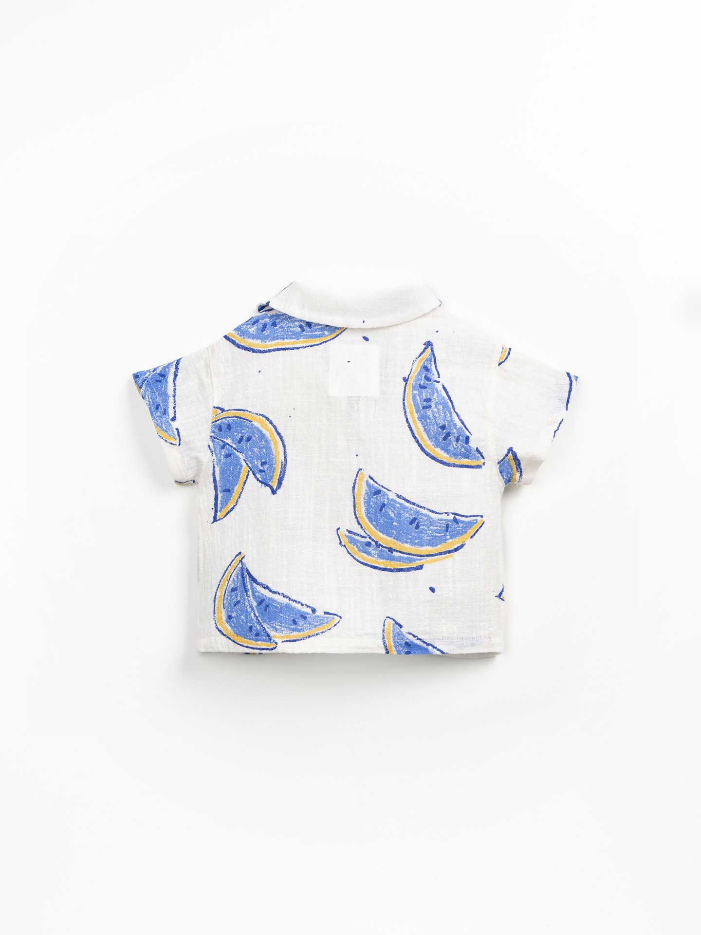 Camisa de algodón orgánico con estampado de sandías