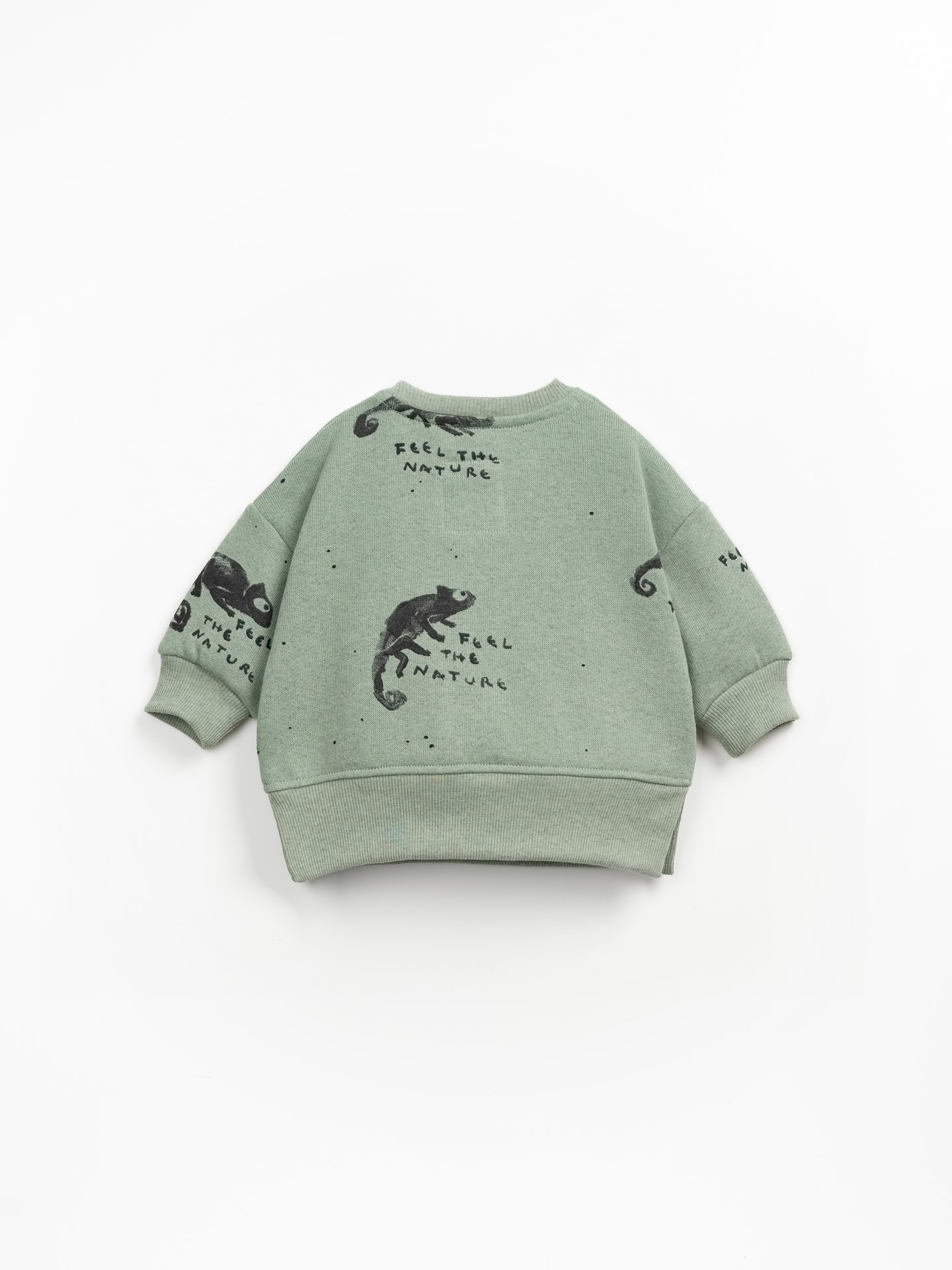 Sudadera con estampado de camaleones