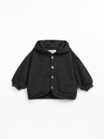 Chaqueta de punto con capucha