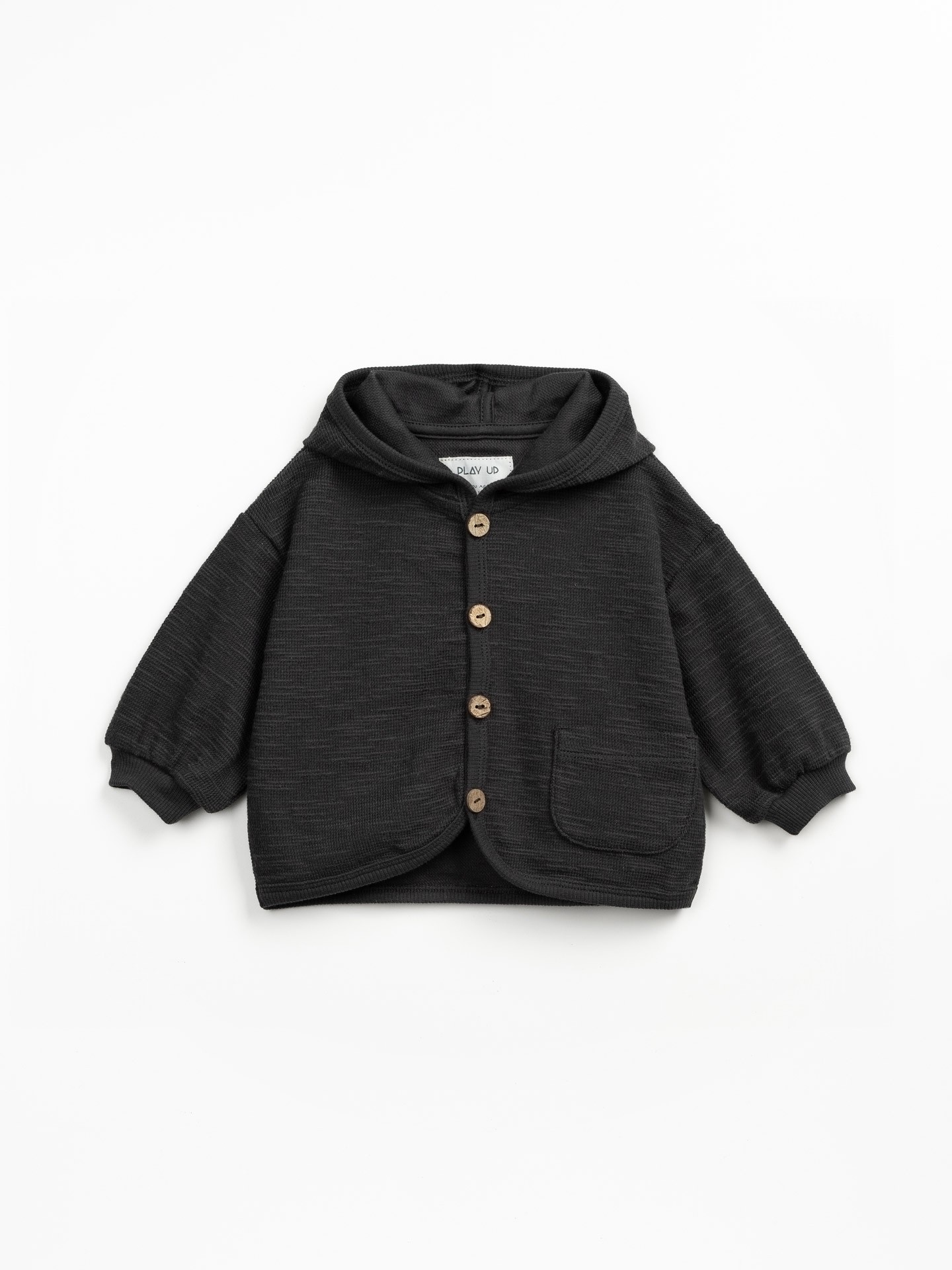 Chaqueta de punto con capucha