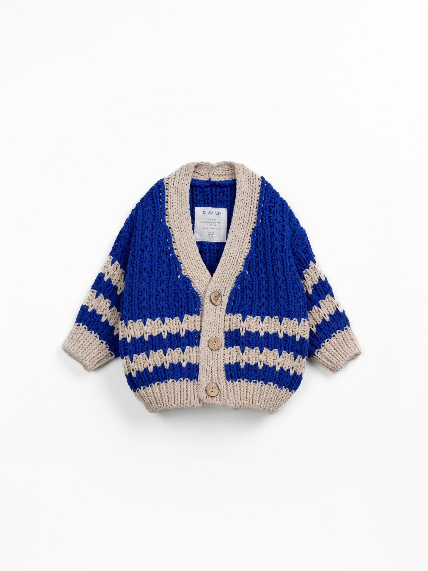 Cárdigan de punto de algodón