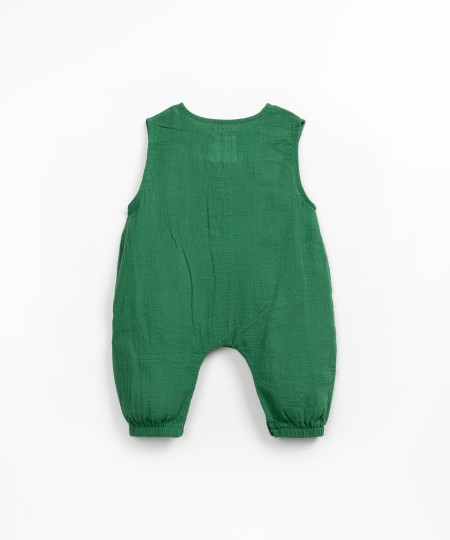 Combinaison en tissu de coton biologique