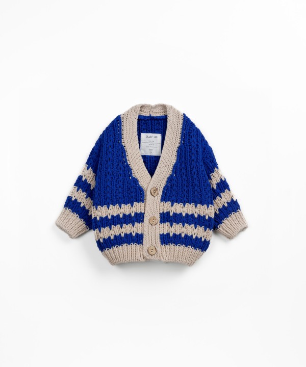 C�rdigan de punto de algod�n