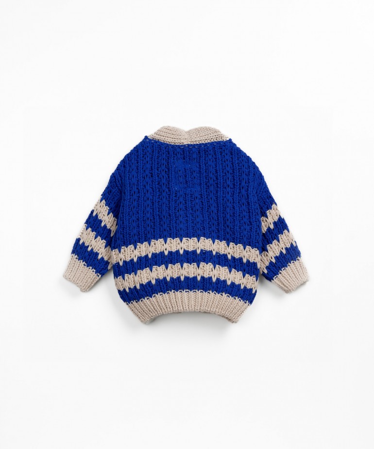 Crdigan de punto de algodn