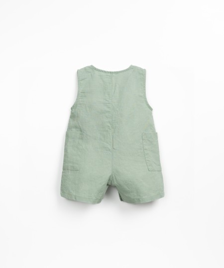 Mono con mezcla de lino y algodón orgánico