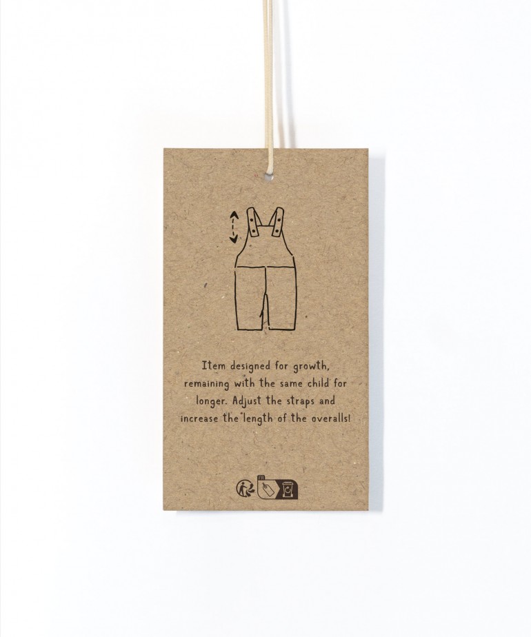 Twill jumpsuit with leaf print