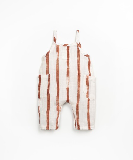 Mono de tejido de algodón orgánico