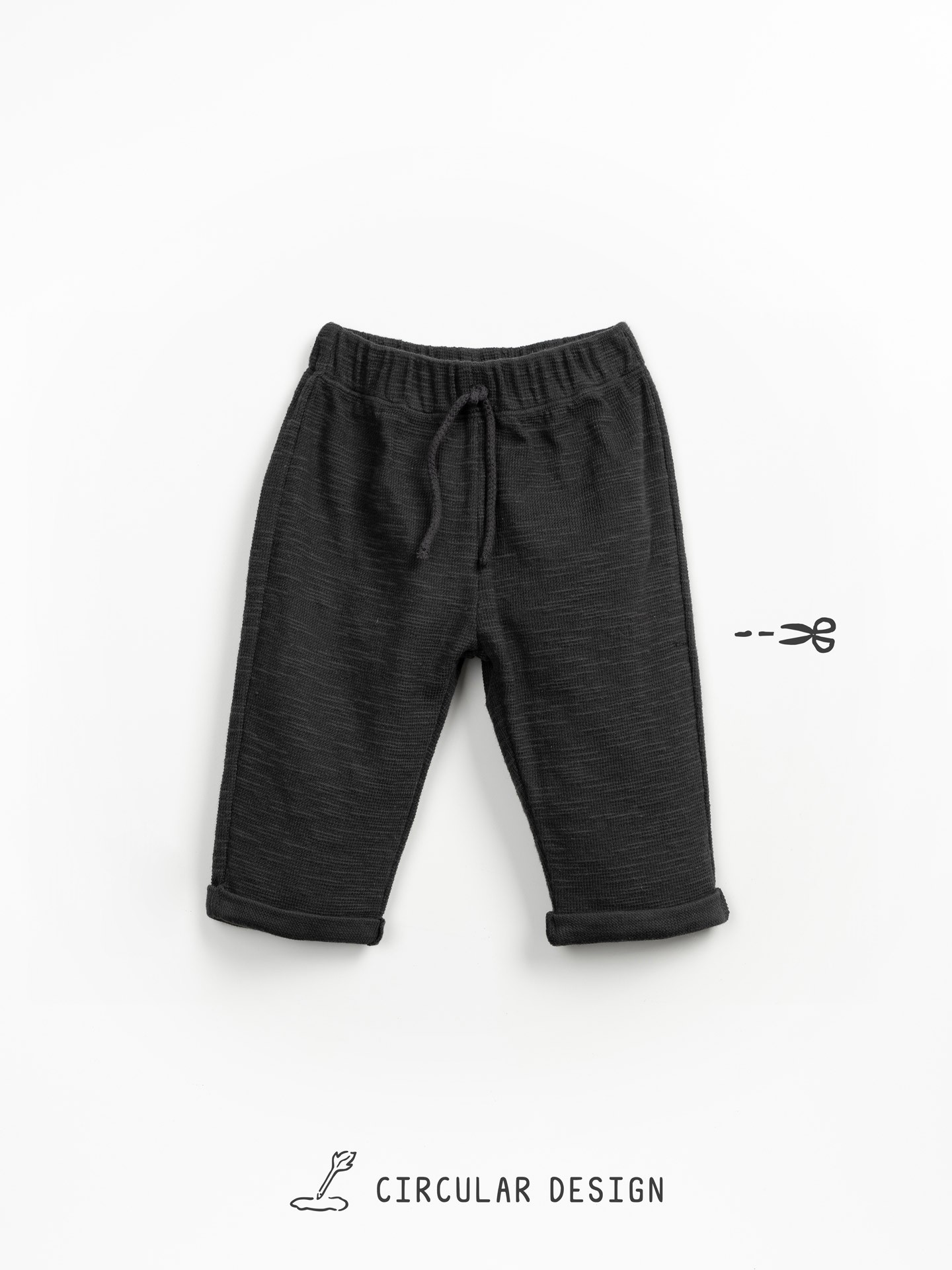 Pantalón de punto en algodón orgánico