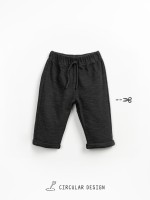 Pantalón de punto en algodón orgánico Pantalón de punto en algodón orgánico