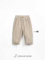 Cal�a com mistura de malha e tecido