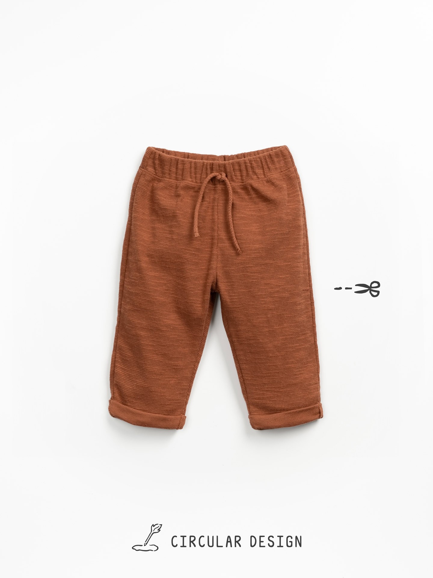 Pantalón de punto en algodón orgánico