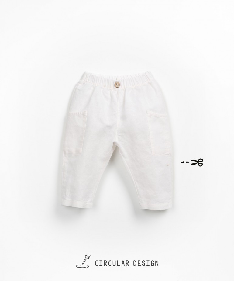 Cala de tecido com fibras naturais