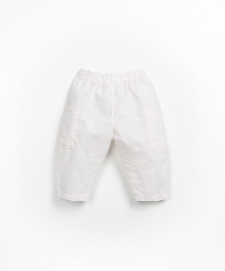 Cala de tecido com fibras naturais