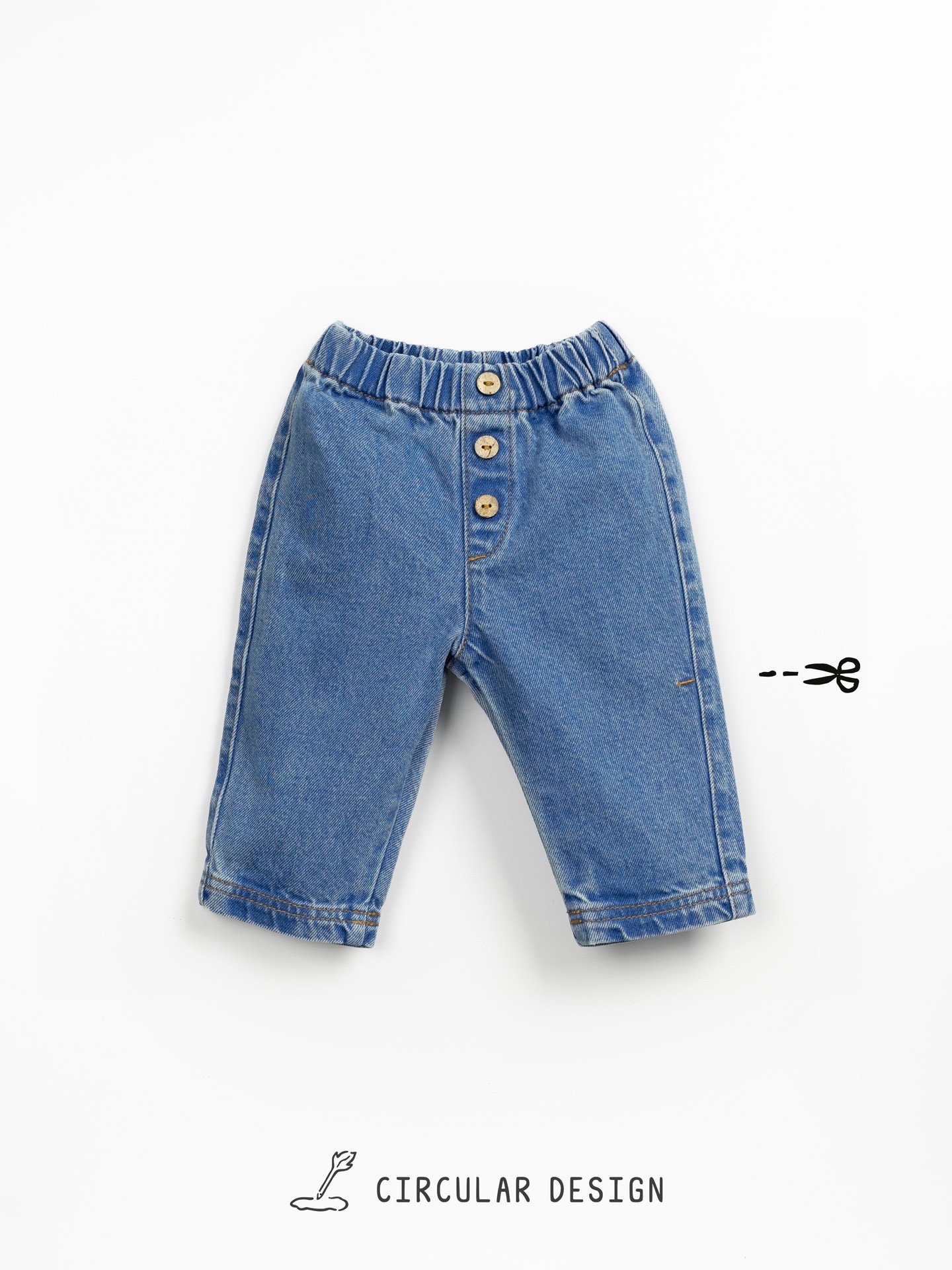 Vaqueros con cintura elástica