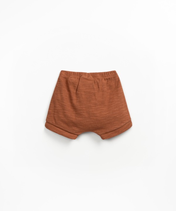Organic cotton jersey shorts
