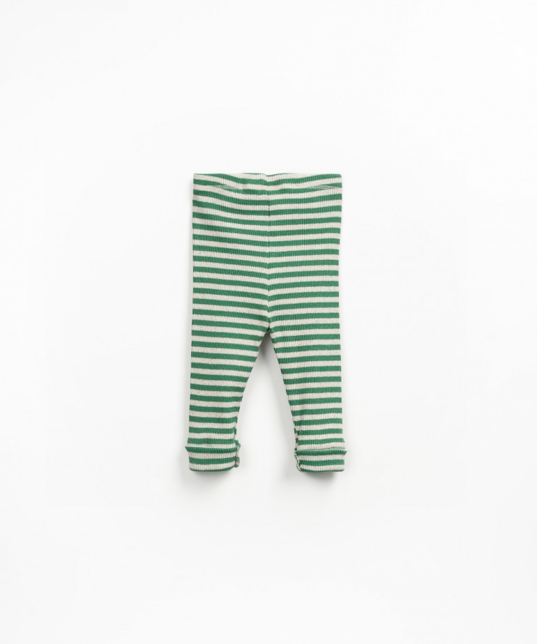 Leggings com mistura de fibras naturais e cnhamo 