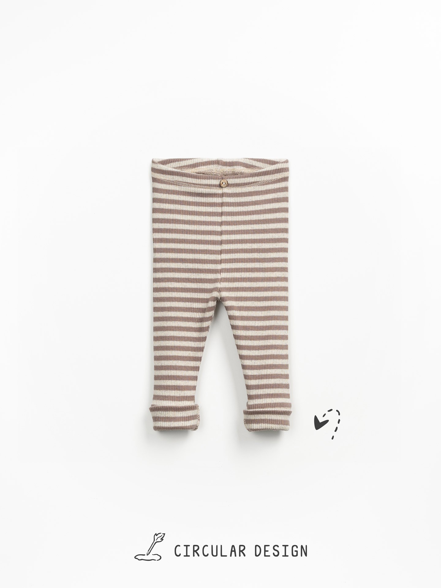 Leggings en mélange de fibres naturelles et chanvre