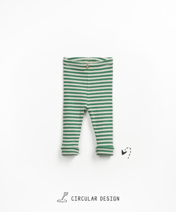 Leggings with a blend of natural fibers and hemp