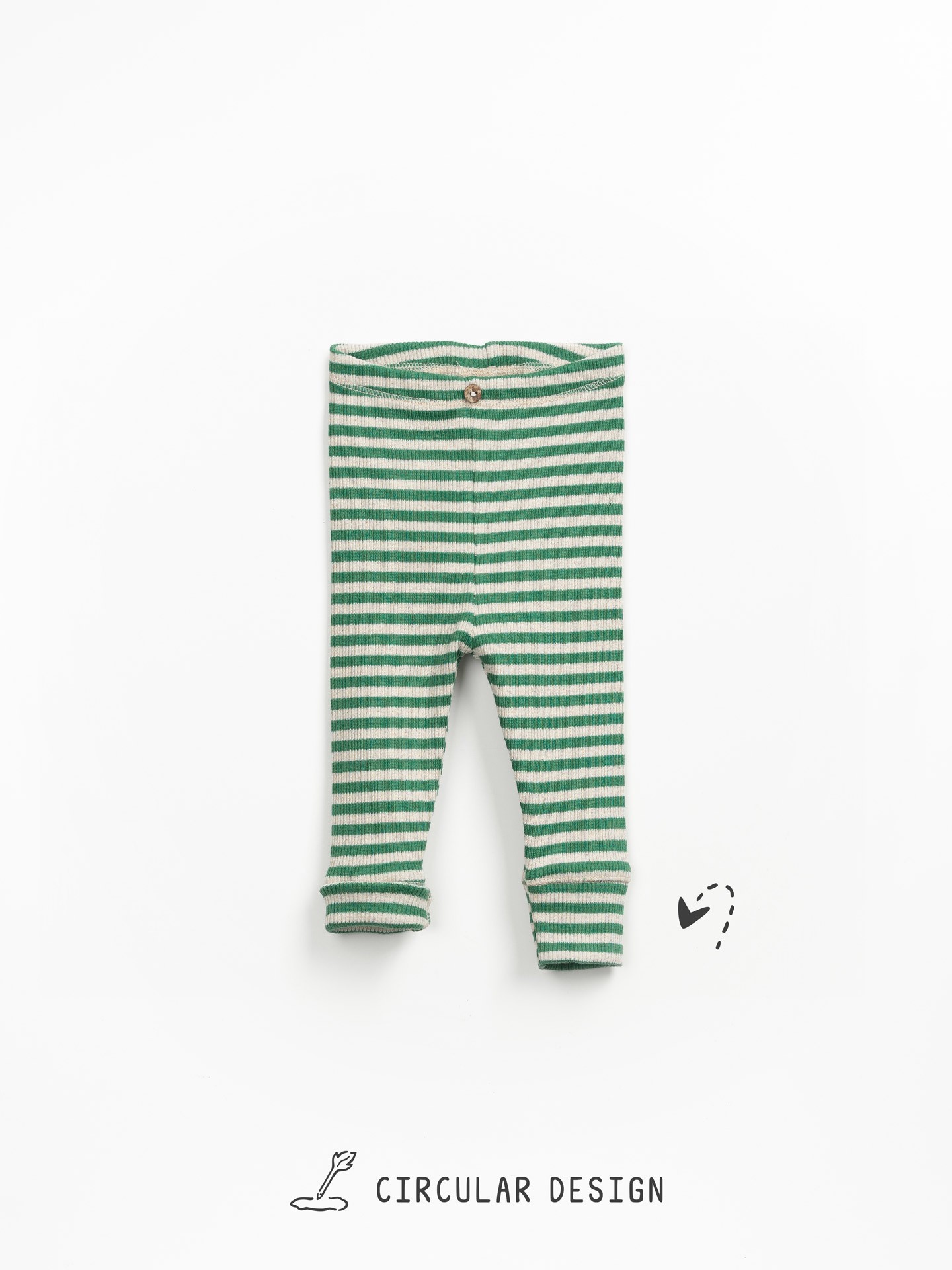 Leggings with a blend of natural fibers and hemp