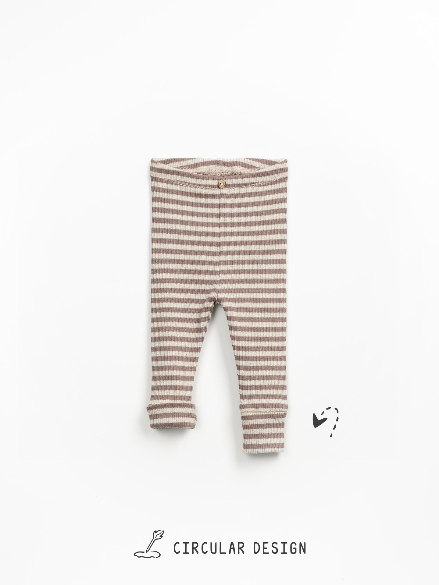 Leggings en mélange de fibres naturelles et chanvre